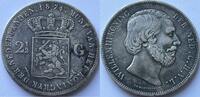 Nederland 2,5 gulden 1874 SS 49,00 EUR  zzgl. 15,00 EUR Versand