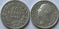 Nederland tien cent 1849 SS- 195,00 EUR  zzgl. 15,00 EUR Versand
