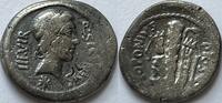 Roman Republic denarius Q.Sicinius and C. Coponius (allies of Pompey the Great) found in Xanten -