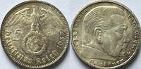 Third Reich five reichsmark -