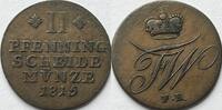 German States (Brunswick-Wolfenbuttel) two pfennig -