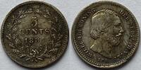 Nederland Vijf cent 1887 SS