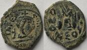 Byzantine Empire follis ND Heraclius (610-641) SS