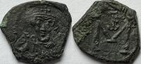 Byzantine Empire Ae follis ND Syracuse mint SS