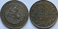 Nederland 2,5 cent 1886 VZ
