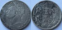 Great-Britain halfcrown 1821 scratshes S/SS
