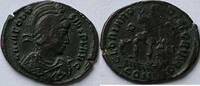 Roman Empire follis ND Theodosius I (379-395) SS