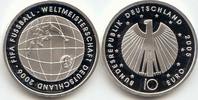 Deutschland 10 Euro BRD 10 Euro Silber 2005 G Fußball-WM Ausgabe III st -