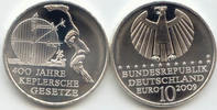 Deutschland 10 Euro BRD 10 Euro Silber 2009 F 400 Jahre Keplersche Gesetze st -