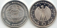 Deutschland 10 Euro BRD 10 Euro Silber 2006 F Fußball-WM Ausgabe IV st -