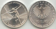 Deutschland 10 Euro BRD 10 Euro Silber 2009 A Leichtathletik WM Berlin . - st -