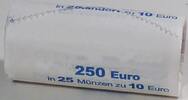 Deutschland 25x 10 Euro (Rolle) Deutschland 25x 10 Euro 2023 A (Berlin) st Originalrolle OVP - Feuerwehr -