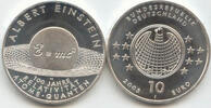 Deutschland 10 Euro BRD 10 Euro Silber 2005 J Albert Einstein st -