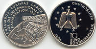 Deutschland 10 Euro BRD 10 Euro Silber 2004 D Internationale Raumstation ISS st -