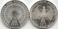 Deutschland 10 Euro BRD 10 Euro Silber 2004 G Erweiterung der Europ. Union st -