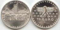 Deutschland 10 Euro BRD 10 Euro Silber 2007 G 50 Jahre Saarland st -