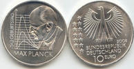 Deutschland 10 Euro BRD 10 Euro Silber 2008 F Max Planck st -