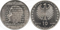 Deutschland 10 Euro BRD 10 Euro Silber 2010 G 100. Geburtstag Conrad Zuse st -