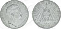 Deutschland (Preussen) Deutschland Preussen 3 Mark 1909 vz Wilhelm II. 3 Mark 1909 vorzüglich