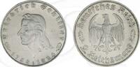 Drittes Reich Deutschland Drittes Reich 2 RM 1934 F vz Friedrich von Schiller 2 Reichsmark 1934 vorzüglich