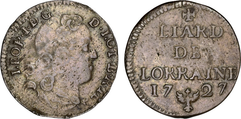 1727 FrankreichLothringen, Herzogtum sehr schön