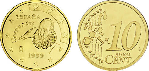 10 Cent Spanien 1999 Wert
