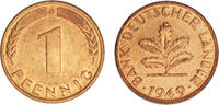 1 Pfennig 1949 Deutschland Deutschland bankfrisch