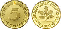 Deutschland 5 Pfennig Deutschland -