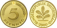 Deutschland 5 Pfennig Deutschland -