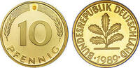 Deutschland 10 Pfennig 1989 Deutschland bankfrisch 0,50 EUR inkl. MwSt., zzgl. 4,90 EUR Versand