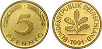Deutschland 5 Pfennig Deutschland -