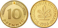 Deutschland 10 Pfennig Deutschland -