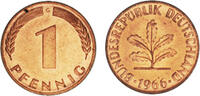 Deutschland 1 Pfennig Deutschland -