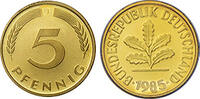 Deutschland 5 Pfennig Deutschland -