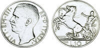 10 Lire 1928 Italien Italien Randfehler, sehr schön