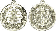 NÜRNBERG Maskenfest Männergesangverein 1880 / 1 Weißmetall-Medaille - NÜRNBERG Maskenfest Männergesangverein 1880 / 1 -