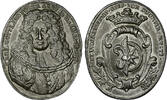 NÜRNBERG C. G. Fürer 1708 Blei-Guß-Medaille - NÜRNBERG C. G. Fürer 1708 -