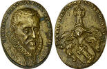 NÜRNBERG L. Harsdörffer 1588 Blei-Guß-Medaille - NÜRNBERG L. Harsdörffer 1588 -