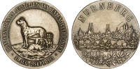 NÜRNBERG Ausstellung von Hunden aller Rassen 1901 Medaille - NÜRNBERG Ausstellung von Hunden aller Rassen 1901 -