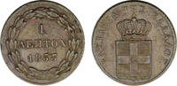 1 Lepton 1833 Griechenland vorzüglich