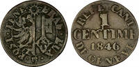SCHWEIZ, Genf Kanton 1 Centime SCHWEIZ, Genf Kanton -