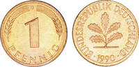 Deutschland 1 Pfennig 1990 Deutschland circuliert 0,30 EUR inkl. MwSt., zzgl. 4,90 EUR Versand
