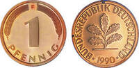 Deutschland 1 Pfennig 1990 Deutschland circuliert 0,30 EUR inkl. MwSt., zzgl. 4,90 EUR Versand