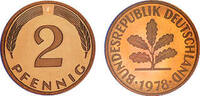 Deutschland 2 Pfennig Deutschland -