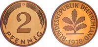 Deutschland 2 Pfennig Deutschland -