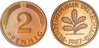 Deutschland 2 Pfennig Deutschland -