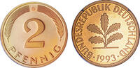 Deutschland 2 Pfennig Deutschland -