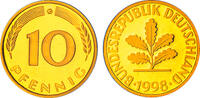 Deutschland 10 Pfennig Deutschland -