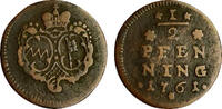 Würzburg, Bistum 1/2 Pfennig Würzburg, Bistum -
