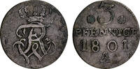 Brandenburg-Preußen 3 Pfennig Brandenburg-Preußen -